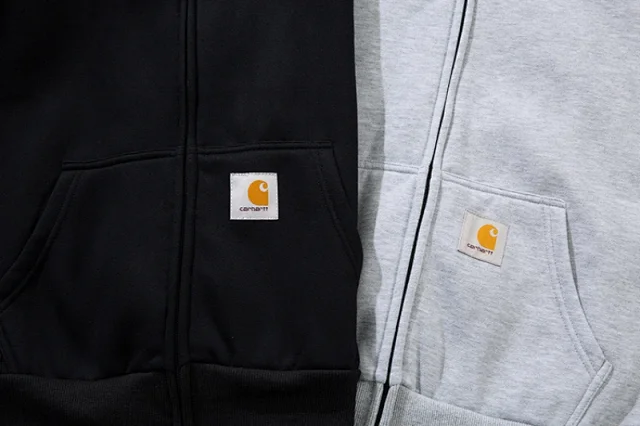 Carhartt Hoodies & Sweatshirts Zip-up hooded sweatshirt with kangaroo pockets product detail image 12