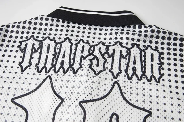 Trapstar Football Jerseys Graphic Mesh Jersey product detail image 8