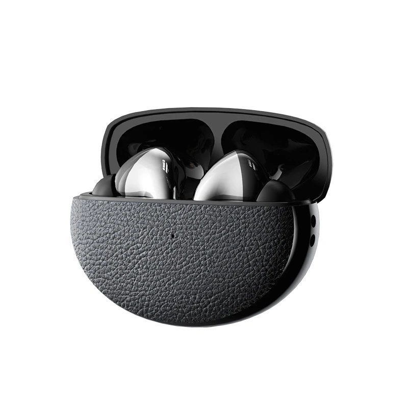Apple AirPods Pro 2 with Leather Case Black TWS Earbuds