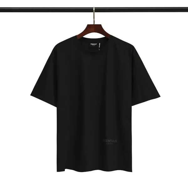 Fear of God Essentials Bold Logo Black T-Shirt - 7