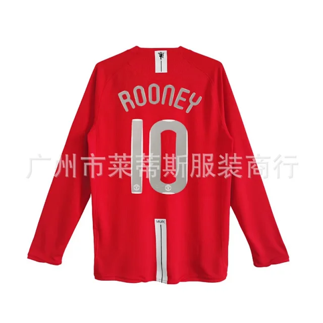 Manchester United Football Jerseys 2007–08 Home Retro Jersey product detail image 13