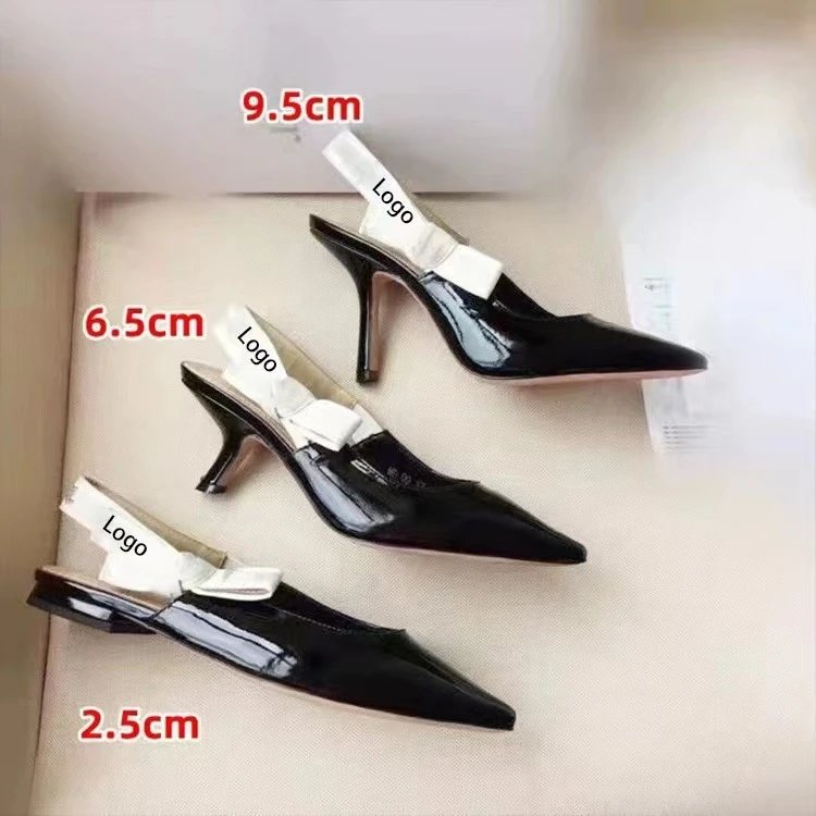 Black Patent Leather 9.5CM