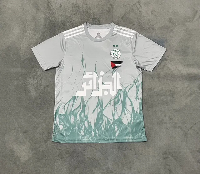 FC Palestina Football Jerseys Palestine graphic jersey with flag crest and vertical stripe product detail image 10