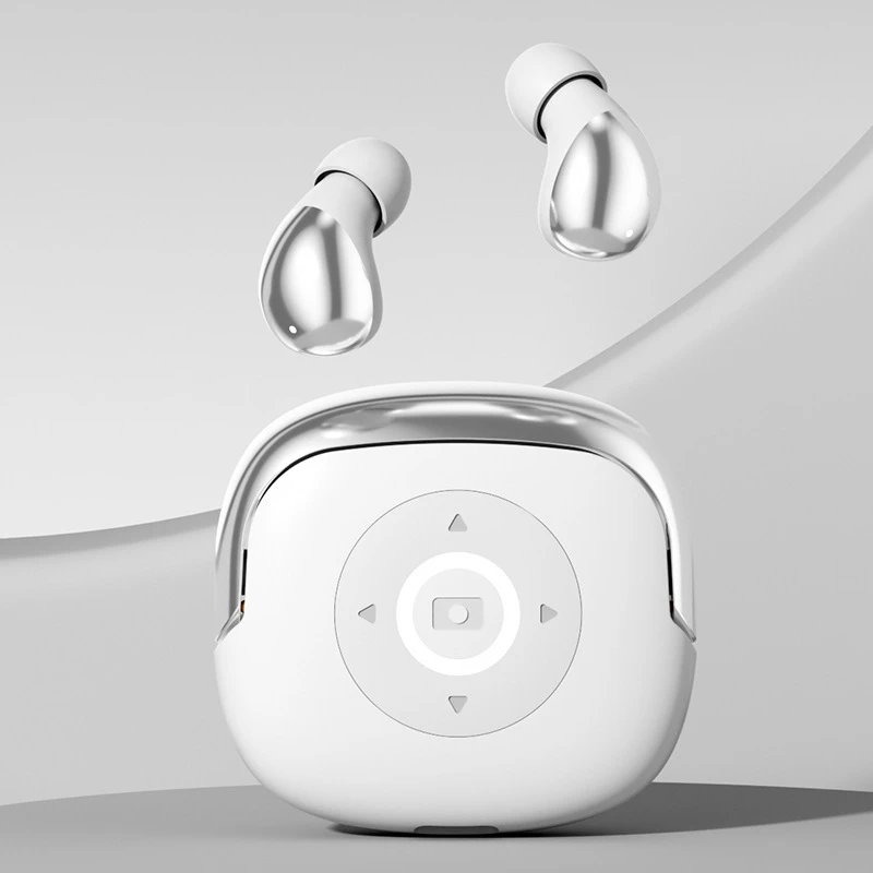 Design True Wireless Earbuds with Charging Case White Tws Earbuds