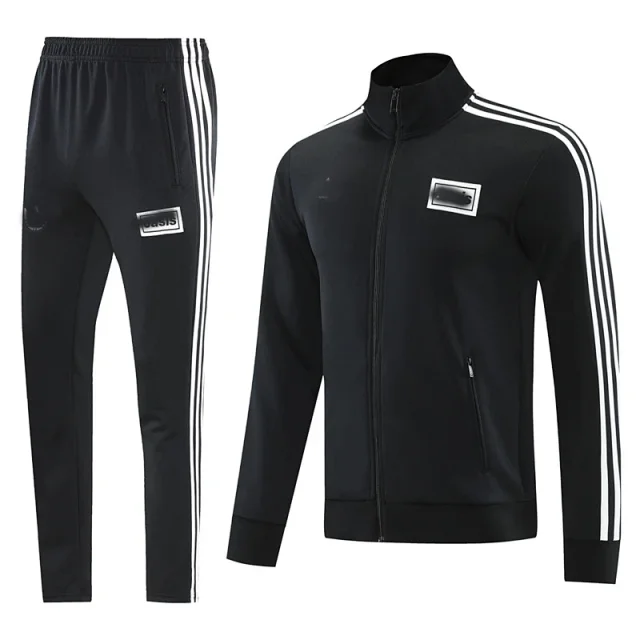 Unbranded Tracksuits Zip-Front Stand-Collar Striped Tracksuit product detail image 13
