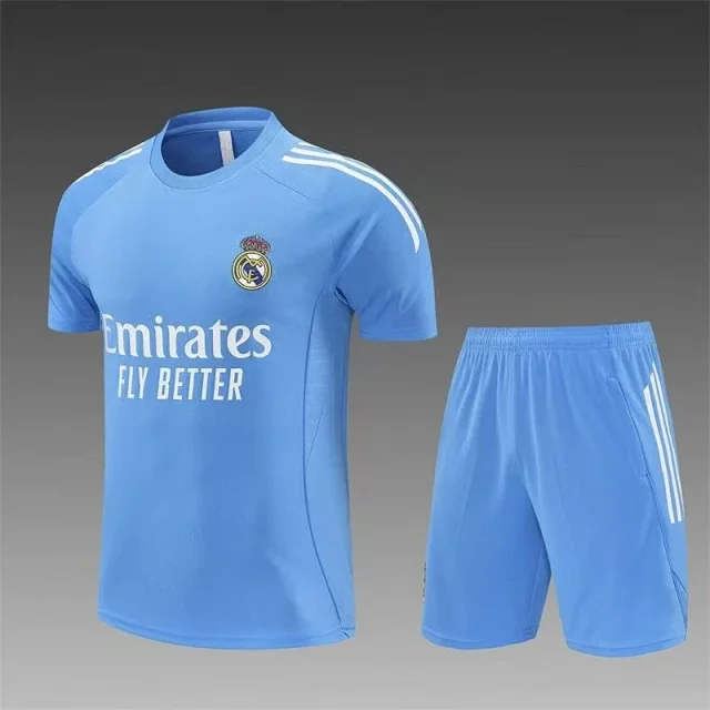 Real Madrid Matching Sets Short-Sleeve Football Jersey and Shorts Set product detail image 5