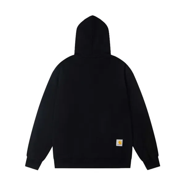 Design WIP Arch Logo Zip-Up Hoodie Black Hoodie - 8