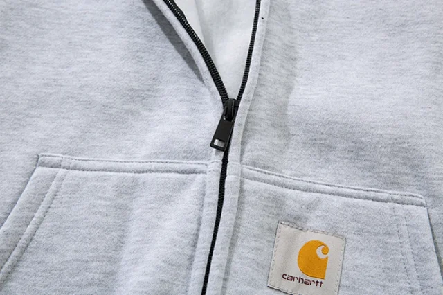 Carhartt Hoodies & Sweatshirts Zip-up hooded sweatshirt with kangaroo pockets product detail image 10