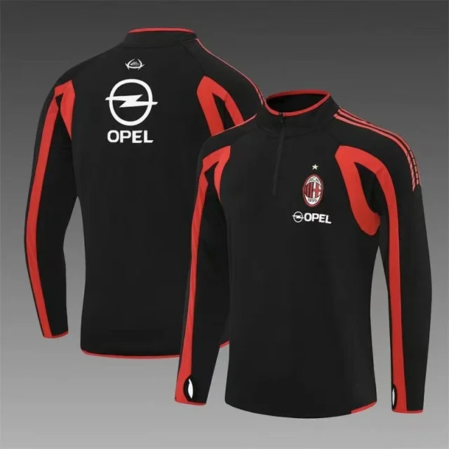 AC Milan Football Jerseys Retro long-sleeve training jersey product detail image 11