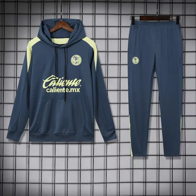 Real Madrid Tracksuits Hooded football crest tracksuit product detail image 8