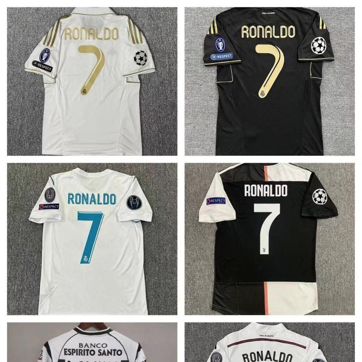 Ronaldo 7 White Foot