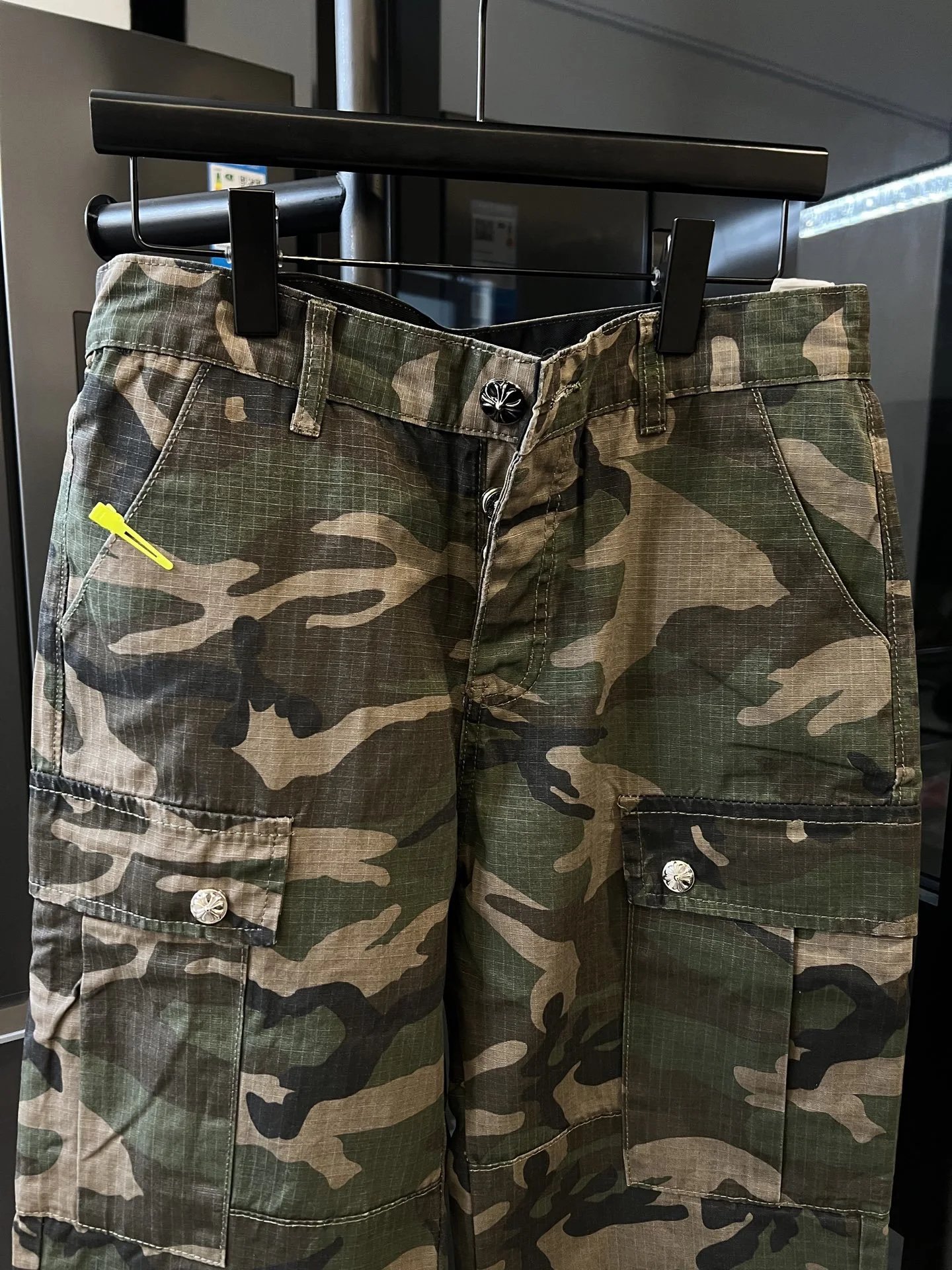 Design Camouflage Cargo Pants Multicolor Pants - 7