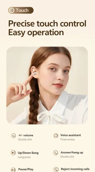 Apple AirPods Pro (2nd Gen) with USB-C Beige Earphones Tws Earbuds - 13
