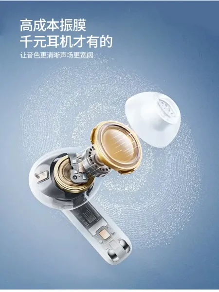 Design A9 Pro LCD Smart Touchscreen TWS Earbuds White Tws Earbuds - 13