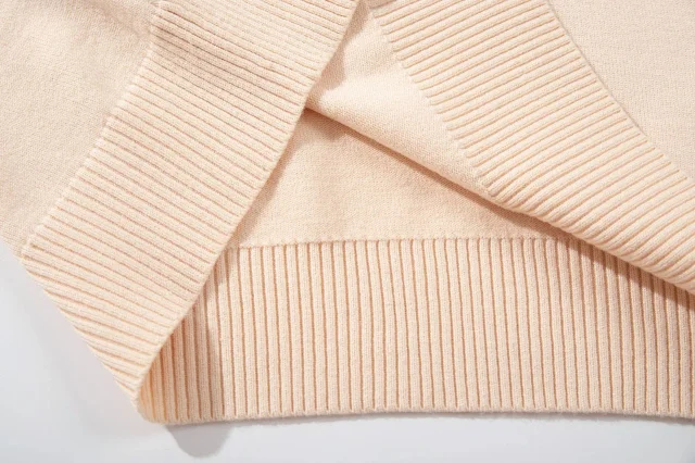 Stone Island Knitwear Zip-Up Ribbed Knit Sweater with Compass Sleeve Patch product detail image 12