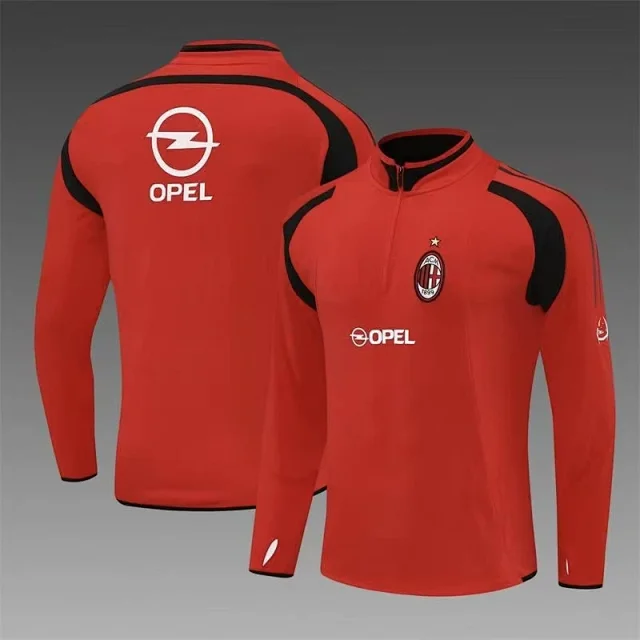 AC Milan Football Jerseys Retro long-sleeve training jersey product detail image 7