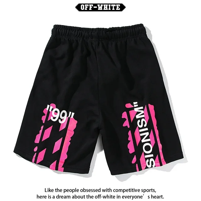 Off-White Shorts Drawstring graphic-print product detail image 14