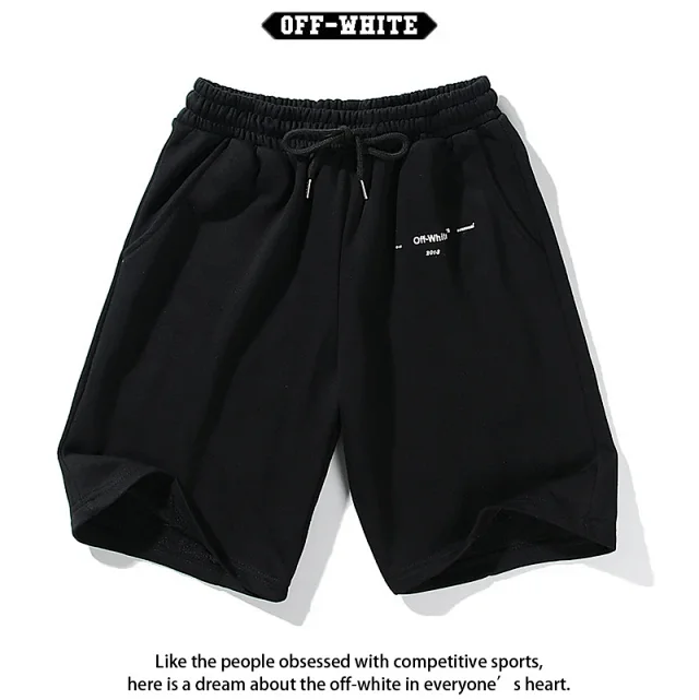 Off-White Shorts Drawstring graphic-print product detail image 15