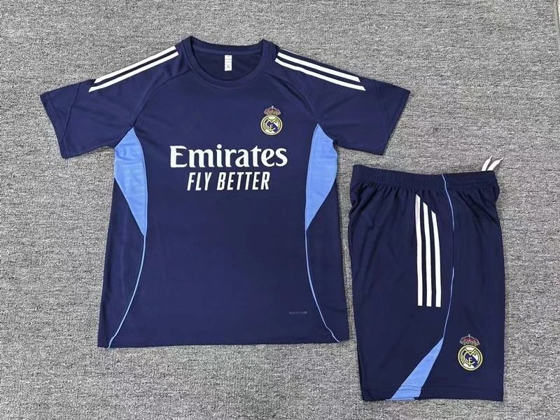 Real Madrid Matching Sets Short-Sleeve Football Jersey and Shorts Set — Real Madrid 5