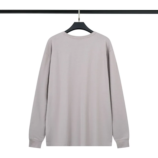 Stone Island T-Shirts Long-Sleeve Crewneck T-Shirt with Compass Badge product detail image 14