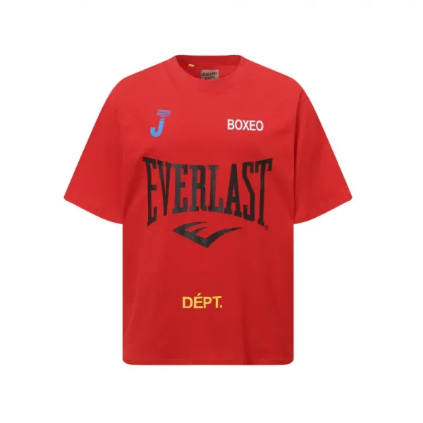 Gallery Dept x Everlast Boxeo T-Shirt Red - 1
