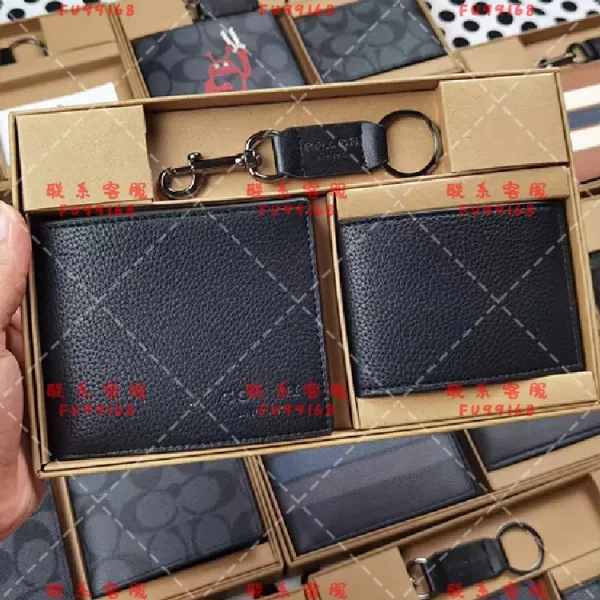 Coach Signature C Short Wallet - 7