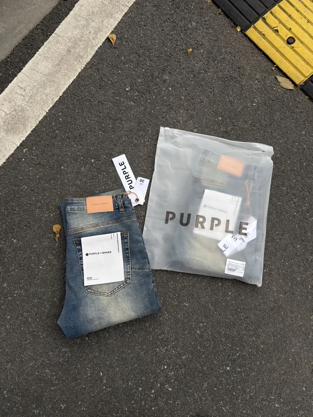 Purple Brand Jeans Distressed Flared product detail image 11