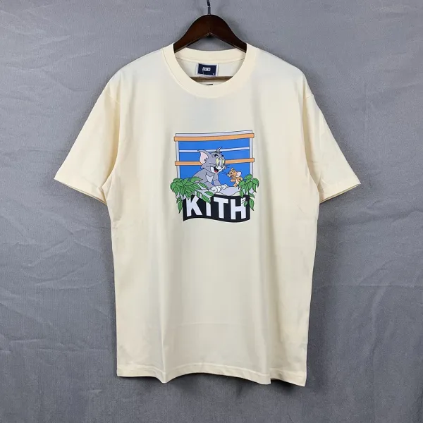 Kith x Tom & Jerry Window Scene Black T-Shirt - 14