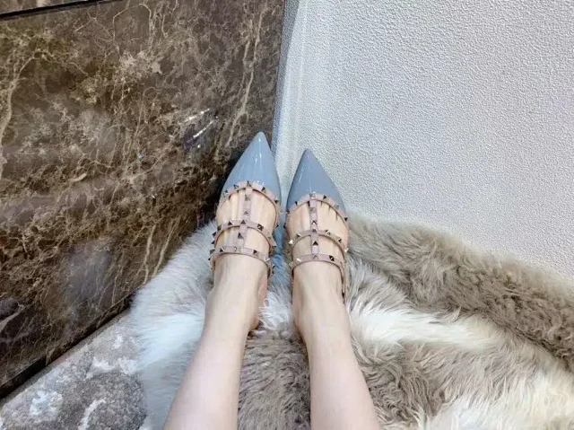 Unbranded Sandals Pointed-Toe Studded Flat Mule product detail image 15