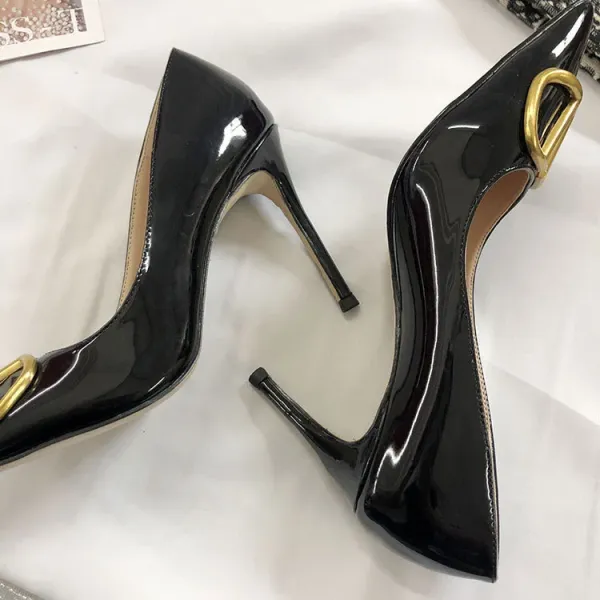 Valentino Rockstud VLOGO Pointed-Toe Stilettos Nude - 25
