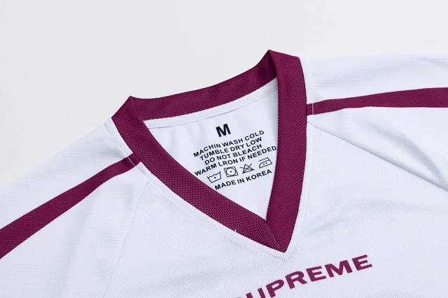 Supreme Football Jerseys Graphic numbered jersey product detail image 16