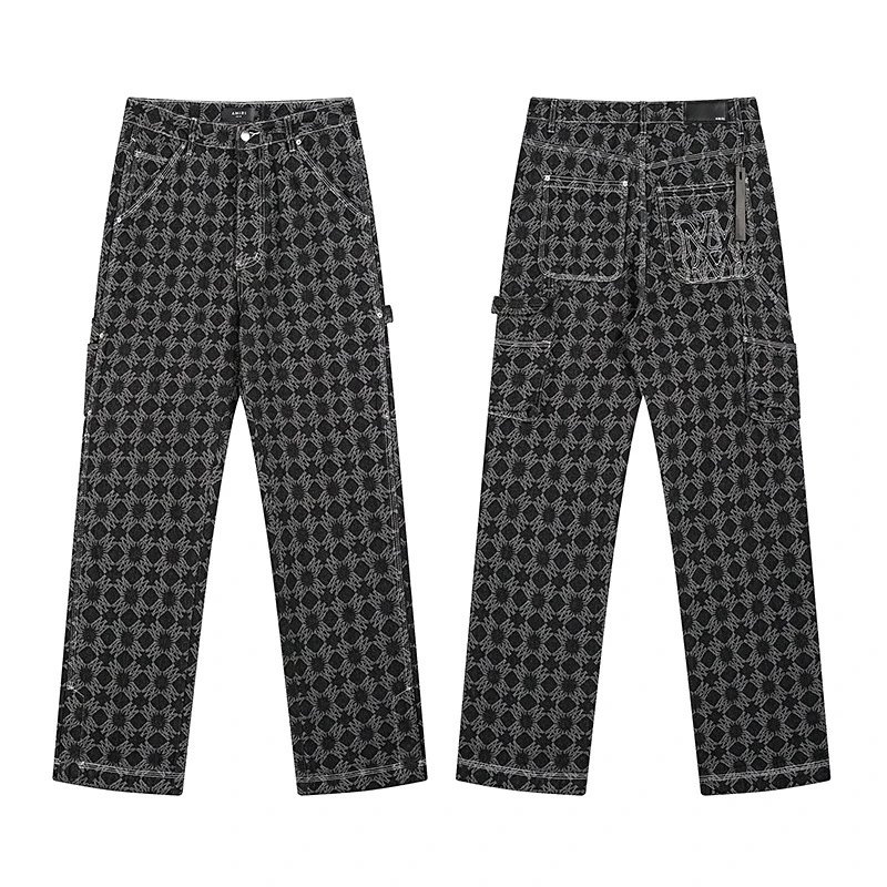 Purple Brand Jeans Loose Straight-Leg Carpenter — AM5026