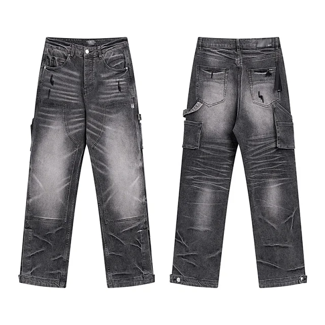 Purple Brand Jeans Loose Straight-Leg Carpenter product detail image 7