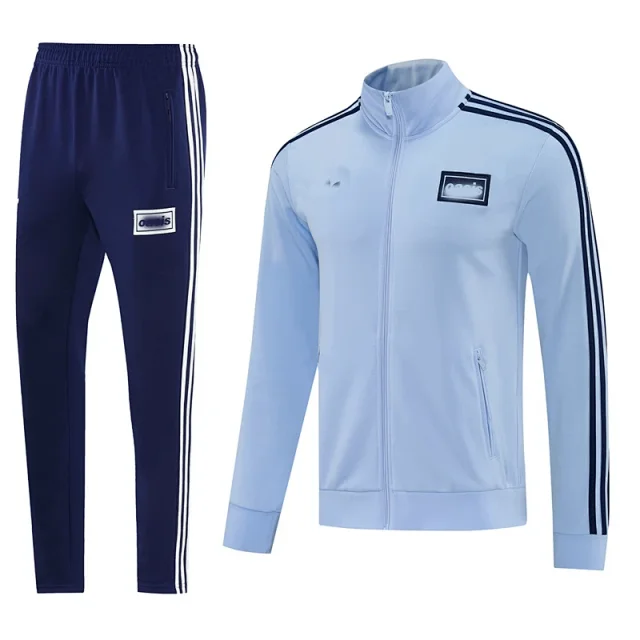Unbranded Tracksuits Zip-Front Stand-Collar Striped Tracksuit product detail image 8