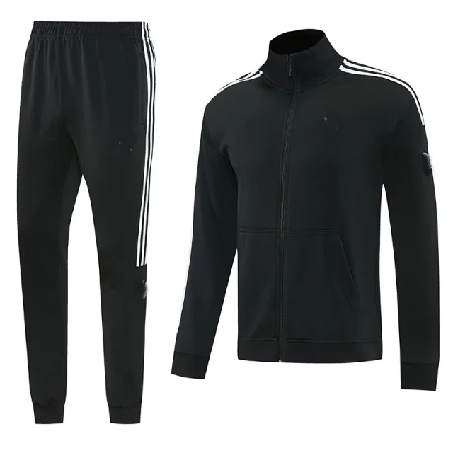Unbranded Tracksuits Zip-Front Stand-Collar Striped Tracksuit product detail image 5