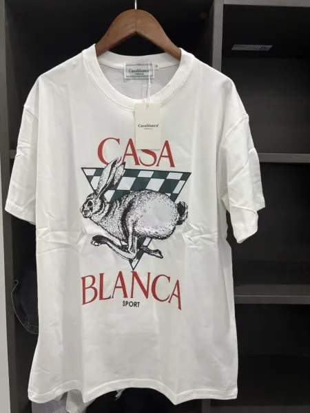 Casablanca Casa Blanca Graphic T-Shirt Black - 3