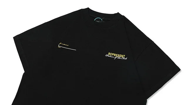 Represent T-Shirts Owners' Club Logo Print Oversized T-Shirt product detail image 22