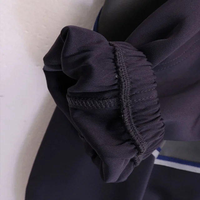 Unbranded Trousers Color-blocked elastic-cuff track pants product detail image 5