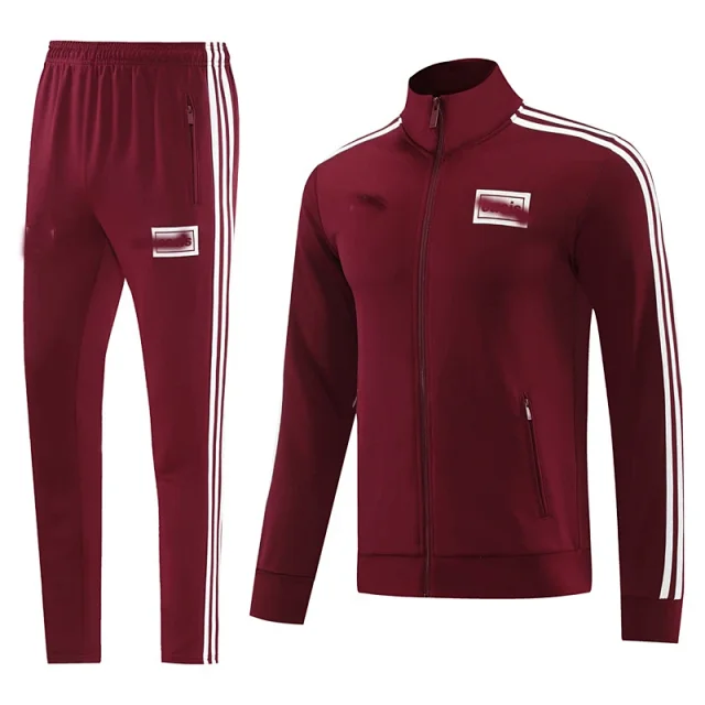 Unbranded Tracksuits Zip-Front Stand-Collar Striped Tracksuit product detail image 14