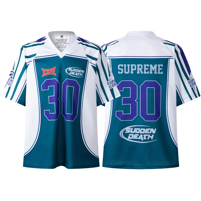 Supreme Football Jerseys Graphic numbered jersey product detail image 25