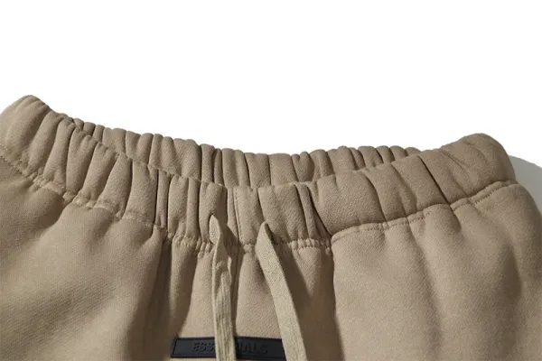 Fear of God Essentials Logo Sweatpants Beige - 19