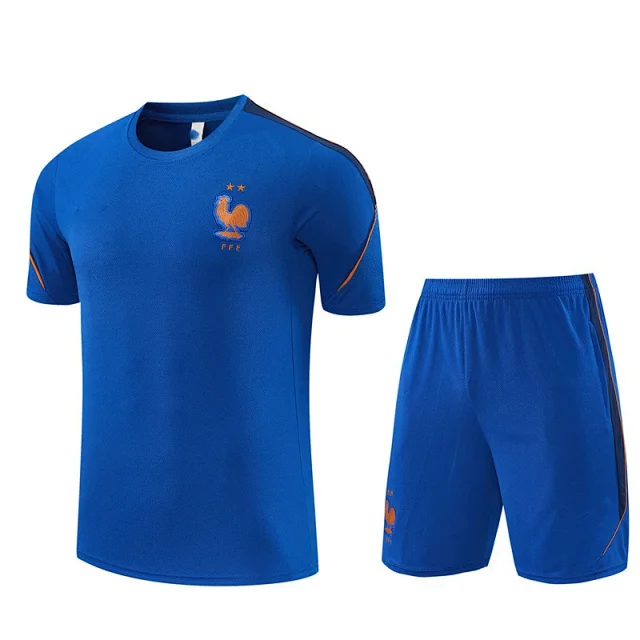 Spain National Football Team Jerseys Short-Sleeve Shirt and Shorts Set product detail image 6