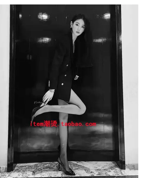 Saint Laurent Tribute Y-Heel Black Patent Leather Slingback Stilettos - 4