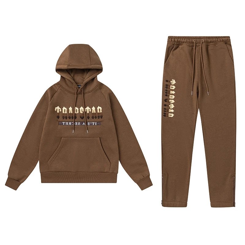 Trapstar Tracksuits Hooded tracksuit with gradient logo print and zip-hem joggers image 2