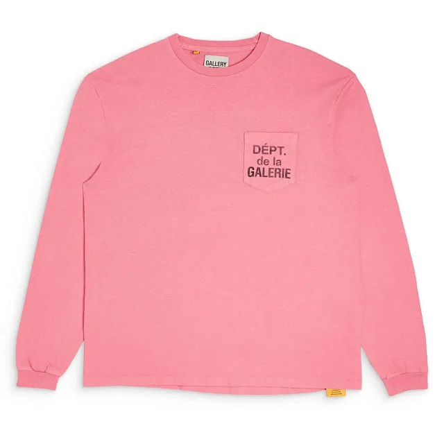 Gallery Dept. T-Shirts Long-Sleeve Pocket Graphic T-Shirt product detail image 11