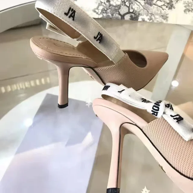 Unbranded High Heels Pointed-Toe Bow Slingback product detail image 6