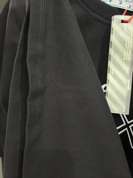Off-White Logo Script White T-Shirt - 6
