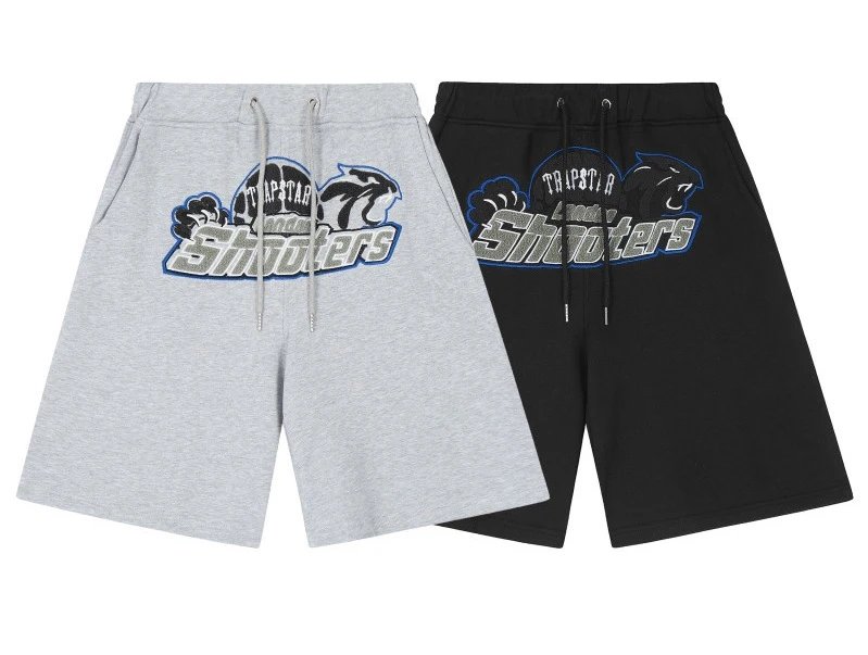 Trapstar London Shooters Black Graphic Shorts - 20