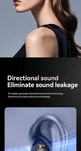 Design High-End TWS Earbuds Black True Wireless Earbuds Tws Earbuds - 9