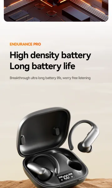 Design Open-Ear Wireless Earphones Black - 16